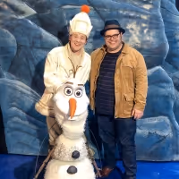 Photo Flash: Original Olaf, Josh Gad, Visits FROZEN on Tour!