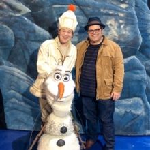 Photo Flash: Original Olaf, Josh Gad, Visits FROZEN on Tour!