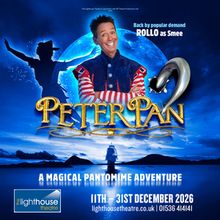 Cast Set for PETER PAN Pantomime at Lighthouse Theatre Kettering