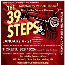 THE 39 STEPS Comes to The Barnstable Comedy Club in January
