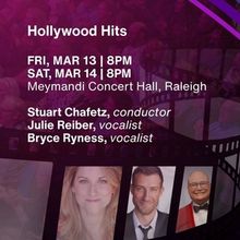 Interview: Julie Reiber & Bryce Ryness of North Carolina Symphony's HOLLYWOOD HITS