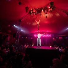 The Revel Puck Circus Comes to Queen Elizabeth Olympic Park With A GLIMMER DAZE GAMBI