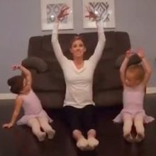 VIDEO: American Ballet Theatre's Sarah Jones Holds Virtual Dance Class For Children