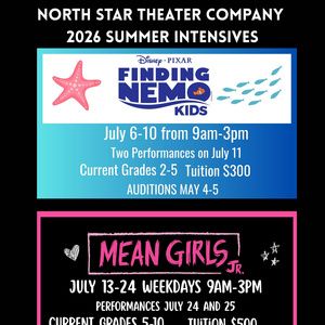 North Star Theater Company Will Host FINDING NEMO KIDS and MEAN GIRLS JR. Intensives…