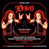 Ronnie James Dio Birthday Fundraiser Announced for Stand Up And Shout Cancer Fund