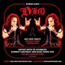 Ronnie James Dio Birthday Fundraiser Announced for Stand Up And Shout Cancer Fund