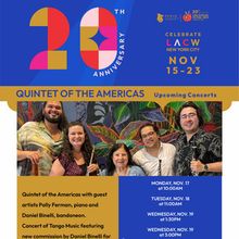 Quintet of the Americas Performs Concerts in Manhattan and Queens For Latin American