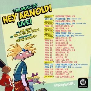THE MUSIC OF HEY ARNOLD! LIVE to Celebrate 30 Years on North American Tour