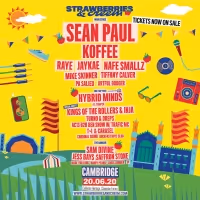 Sean Paul, Koffee to Headline Strawberries & Creem 2020