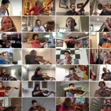 VIDEO: Members of the NSO Perform Beethoven Symphony No. 7, 'Allegro Con Brio' as Par