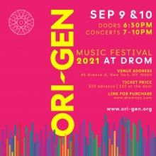 Ori-Gen Collective Festival to Take Place At Drom in September