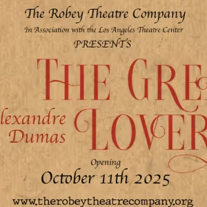 The Robey Theatre Company Will Present THE GREAT LOVER