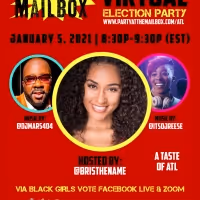 Black Girls Vote and Party at The Mailbox Celebrate Voting Day In Atlanta With An…