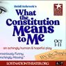 Lost Nation Theater Will Close Season with WHAT THE CONSTITUTION MEANS TO ME