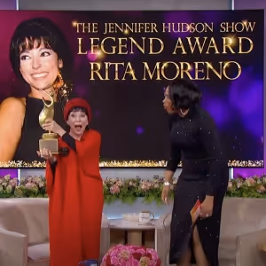 Video: Rita Moreno Presented With Legend Award on THE JENNIFER HUDSON SHOW