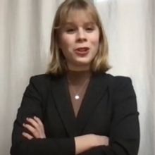 Kate Linggi Of OLP To Move On To CA Poetry Out Loud State Finals!