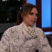 VIDEO: Victoria Beckham Talks About Her New Beauty Line on JIMMY KIMMEL LIVE!
