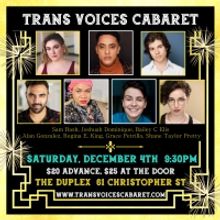 Trans Voices Cabaret to Present CUT A RUG