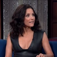 VIDEO: Julia Louis-Dreyfus Talks DOWNHILL on THE LATE SHOW WITH STEPHEN COLBERT