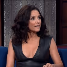 VIDEO: Julia Louis-Dreyfus Talks DOWNHILL on THE LATE SHOW WITH STEPHEN COLBERT