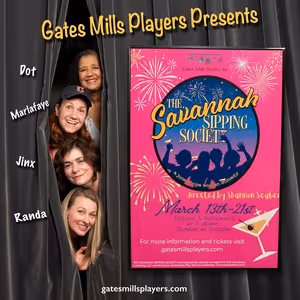 Gates Mills Players To Present THE SAVANNAH SIPPING SOCIETY This March
