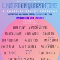 Magic Giant Announces Live From Quarantine