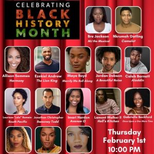 Broadway Sessions' Annual Black History Month All Star Concert Will Take Place Next…