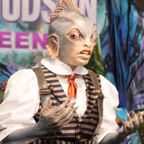 Janelle Monáe Becomes 'Fish Boy' for Sketch and Song
