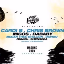 Chris Brown, Migos, And DaBaby Join Cardi B As Headliners For Inaugural Vewtopia Music Festival