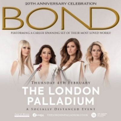 BOND Announce COVID-Safe Show at the London Palladium