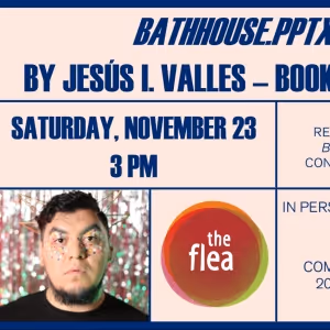 The Flea & The Bureau to Co-Host Book Release Party for Jesús I. Valles'…