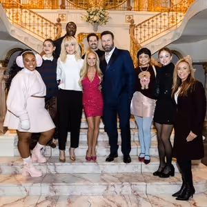 Photos: NBC's STUMBLE Cast and Creatives Visit Kristin Chenoweth at THE QUEEN OF…
