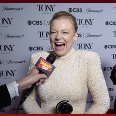Video: Sarah Snook Reacts to Tony Win for Best Leading Actress in a Play