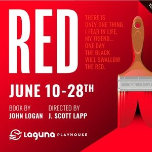 RED to Close Out the Season at Laguna Playhouse with Rob Nagle and James Hayden…