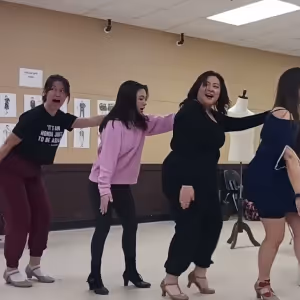 Video: Watch Rehearsal Footage of 'Stage Door Johnnies' from BLENDED 和 (HARMONY)