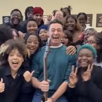 Video: Hugh Jackman Surprises Milwaukee High School Band Class With New Instruments