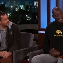 VIDEO: Adam Sandler & Kevin Garnett Talk UNCUT GEMS on JIMMY KIMMEL LIVE!