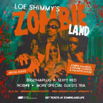 ZOMBIELAND Halloween Concert Oct. 13 in Miramar with Loe Shimmy