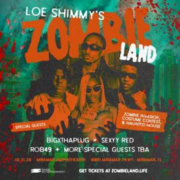 ZOMBIELAND Halloween Concert Oct. 13 in Miramar with Loe Shimmy Photo
