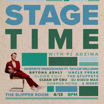 STAGE TIME SPECTACULAR to Return to NYC's Slipper Room with Okieriete Onaodowan