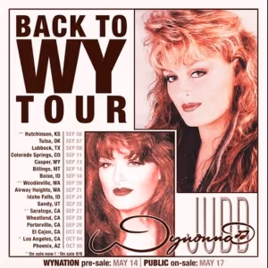 Wynonna Judd Releases Dates for Second Leg of 'Back to WY Tour'