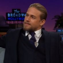 VIDEO: Charlie Hunnam Talks Online Chess on THE LATE LATE SHOW WITH JAMES CORDEN