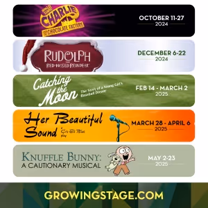 CHARLIE AND THE CHOCOLATE FACTORY & More Set for The Growing Stage's 43rd Season