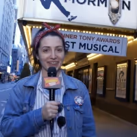 BWW Exclusive: Allison Frasca Says 'Hello' to THE BOOK OF MORMON on The Broadway… Video