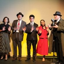 Lily McGill, Joshua McClymont, Natalie Overall of IT'S A WONDERFUL LIFE: A RADIO PLAY