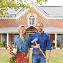 Sibling Reno Team Transforms Spectacular Vintage Spaces in New Series FARMHOUSE FACELIFT