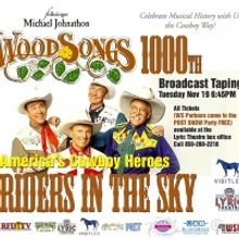 WOODSONGS To Tape Historic 1000th Episode On November 19