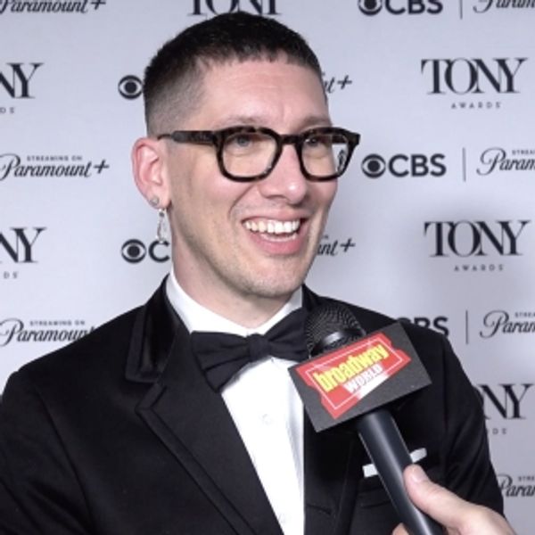 Video: Tom Scutt Celebrates Tony Win for Best Scenic Design of a Musical - Broadway Theater Video