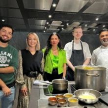 Cast Of TARTUFFE Get Cooking With Birmingham's Michelin-starred Aktar Islam