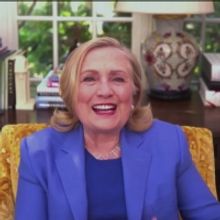 VIDEO: Sec. Hillary Clinton Talks Presidential Debate on LATE LATE SHOW